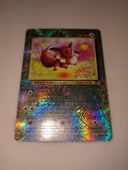 2002 Pokemon Legendary Collection Eevee 74/110 Reverse Holo Foil WOTC - Image 4