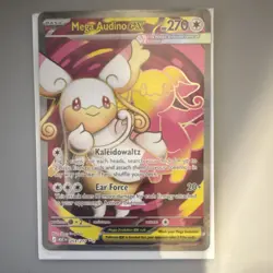 Pokemon Mega Audino EX Ultra Rare Full Art Holo 253/217 XY 270 HP - Image 1