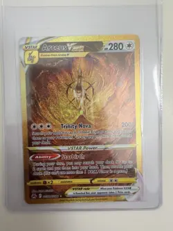 Pokemon Arceus VSTAR GG70/GG70 Secret Rare Full Art Holo Crown Zenith English - Image 1