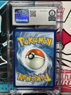 1 Of 1 Pokemon TCG Lot - CGC World Record Yuka Morii Collection - International - Image 3