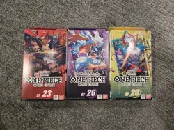 One Piece Starter Deck Lot Shanks ST-23 Monkey D Luffy ST-26 Yamato ST-28 Sealed - Image 1