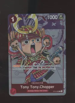2023 One Piece Premium Card Collection 25th Edition #ST01-006 Tony Tony Chopper - Image 1