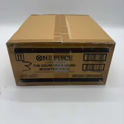 One Piece TCG OP-14 The Azure Sea's Seven 12 Booster Box Case ENGLISH SEALED - Image 1