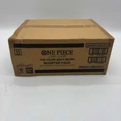 One Piece TCG OP-14 The Azure Sea's Seven 12 Booster Box Case ENGLISH SEALED - Image 3