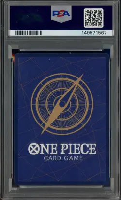 2025 One Piece EN 3rd Anniversary Tmnt 3 Brhtrs #012 Monkey D. Luffy PSA 10 - Image 2