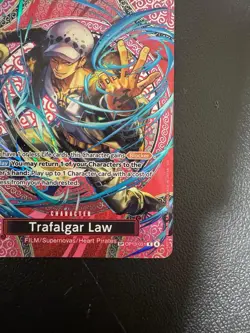 One Piece TCG OP15 Adventure on Kami’s Island Trafalgar Law SP - Image 5
