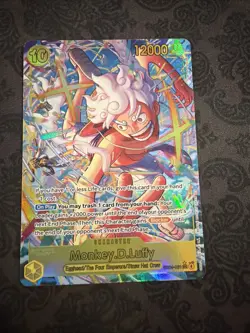 One Piece Monkey.D.Luffy EB04-061 SEC Alternate Art Adventure On Kami's Island - Image 1