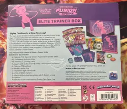 Pokemon SWSH08: Fusion Strike ETB! Factory Sealed With Tear On Back(See Pics) - Image 2
