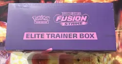 Pokemon SWSH08: Fusion Strike ETB! Factory Sealed With Tear On Back(See Pics) - Image 3