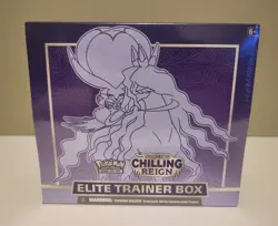 Pokemon TCG Chilling Reign Elite Trainer Box -Factory Sealed(ShadowRiderCalyrex) - Image 1