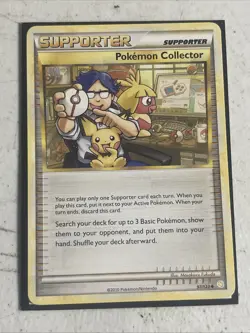 Pokemon TCG Pokemon Collector Heartgold Soulsilver 97/123 Regular Uncommon LP/NM - Image 1