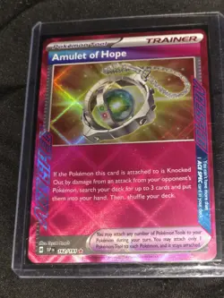 Pokemon TCG Amulet of Hope Ace Spec 162/191 Scarlett & Violet Surging Sparks - Image 1
