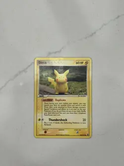 Pokemon TCG 2005 Ditto 63/113 Delta Species (Pikachu) Non-Holo LP - Image 1