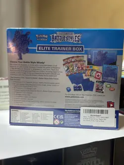 Pokemon TCG Blue Sword & Shield Battle Styles Elite Trainer Box BLUE NEW ETB - Image 4