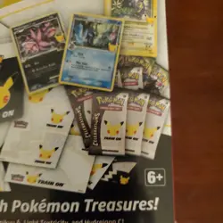 Pokemon Celebrations Collector Chest ** Boosters and Promos ** - Image 3