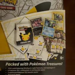 Pokemon Celebrations Collector Chest ** Boosters and Promos ** - Image 4