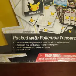 Pokemon Celebrations Collector Chest ** Boosters and Promos ** - Image 5