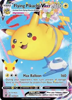 Flying Pikachu VMAX -007/025 Ultra Rare Celebrations NM Pokemon TCG - Image 1