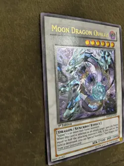 Yugioh Moon Dragon Quilla 1st Edition Ultimate Rare MP ABPF-EN043 Yu-Gi-Oh! - Image 2