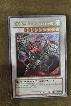 Yugioh XX-Saber Gottoms ANPR-EN044 Ultimate Rare LP - Image 1