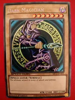 Yugioh Dark Magician (A) (Secret Rare) SBC1-ENA01 - Image 1