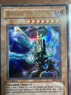 Yugioh: Barrel Dragon - MRD-126 - Ultra Rare - 1st Edition - MP - Image 4