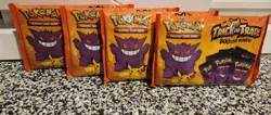 Lot 4- Pokemon TCG BOOster Trick Or Trade Trading Card Game Bundle 820650850783 - Image 1