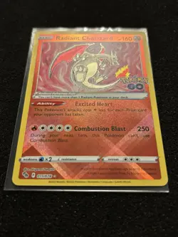 LP Radiant Charizard 011/078 Pokemon GO Holo - Image 3