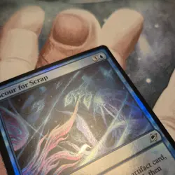 FOIL U 0073 Scour for Scrap Instant Uncommon Edge of Eternities MTG Card - Image 2