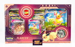 Pokemon Flareon VMAX Premium Collection Box Sealed - Image 1