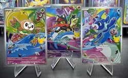 Pokemon TCG First Partner Illustration Collection Alola: Rowlet, Litten, Popplio - Image 1