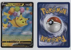 Full Art - Flying Pikachu V Pokemon Celebrations #006 - Image 3