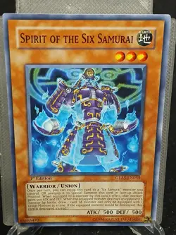 Yu-Gi-Oh! Spirit of the Six Samurai GLAS-EN033 C MP - Image 1