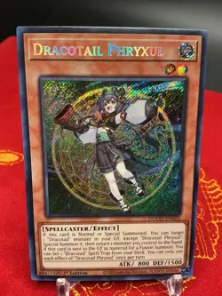 Dracotail Phryxul DOOD-EN023 Yugioh Doom of Dimensions LP - Image 1