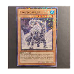Konami Yu-Gi-Oh! TCG Frostosaurus BP02-EN003 Battle Pack 2 1st Ed Holo Dinosaur - Image 1