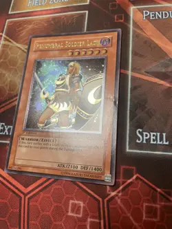 Yugioh! Penumbral Soldier Lady SOD-EN033 Ultimate Rare 1st Edition LP - Image 2