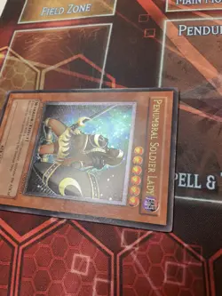Yugioh! Penumbral Soldier Lady SOD-EN033 Ultimate Rare 1st Edition LP - Image 5