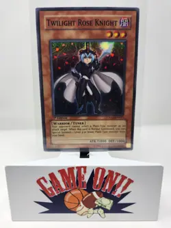 YuGiOh Twilight Rose Knight CRMS-EN011 Crimson Crisis 1st Edition Super Rare NM - Image 1
