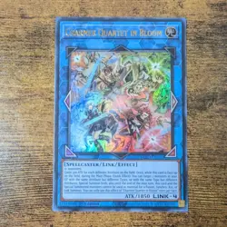 Yu-Gi-Oh Blazing Dominion Charmer Quartet in Bloom BLZD-EN050 Ultra Rare 1st Ed - Image 1