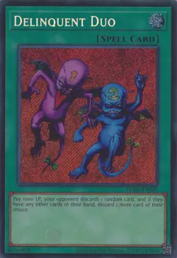 Yu-gi-oh! Delinquent Duo | LCKC-EN101 | Secret Rare (Near Mint) - Image 1