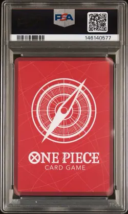 2025 One Piece CCG Monkey.D.Luffy Leader 2nd Anniversary OP09-061 PSA 10 ENGLISH - Image 2