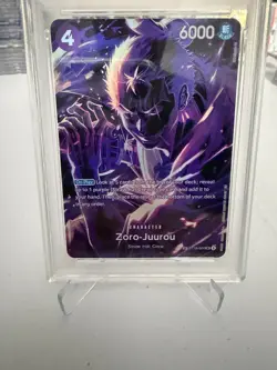 2025 One Piece OP12 Zoro-Juurou Special Alternate Art PSA 10 - Image 3