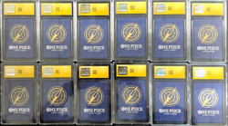 2023 One Piece EN Premium Card Film Red Set (12) CGC 10 PRISTINE w/ Luffy Nami - Image 2