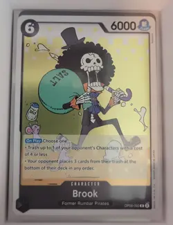 ONE PIECE Card Brook OP06-092 R OP-06 Wings of Captain JAPAN EDITION - Image 1