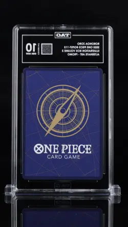 TAG 10 Roronoa Zoro 2025 One Piece Promos #113 Illustration Box Vol.3 - Image 2