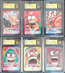 2024-25 One Piece JPN Premium Leader BCG Fest Luffy Ace Sabo CGC 10 PRISTINE (3) - Image 1