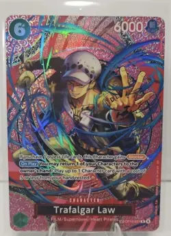 Bandai One Piece Trafalgar Law SP OP13 Full Art Foil - Image 1