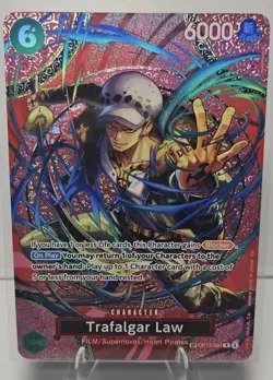Bandai One Piece Trafalgar Law SP OP13 Full Art Foil - Image 3