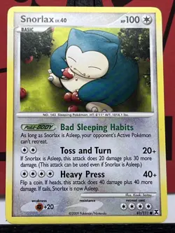 Snorlax 81/111 Rising Rivals Non Holo Pokemon Card - Image 3