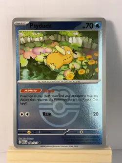 Psyduck 039/217 Reverse Holo (Love Ball) Ascended Heroes Pokemon Card TCG NM - Image 1